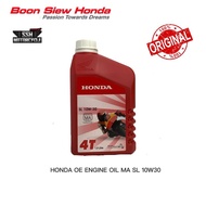 HONDA OE ENGINE OIL MA SL 10W30