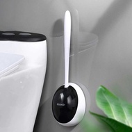 Ecoco Toilet Brush WC Silicone Brush Wall Mounted
