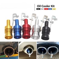 Universal Blue & Red Car Turbo Sound Muffler Exhaust Pipe Blow Vale Simulator Whistle Car Motorcycle