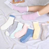 8 Pairs Fuzzy Grip Socks - Warm & Comfortable Sleep Socks for Women