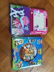 小馬寶莉 & 汪汪隊立大功 玩具套裝共兩本