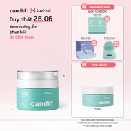 Kem Dưỡng Ẩm Hỗ Trợ Làm Dịu Phục Hồi Da B5 CICA - Candid B5 CICA Repair & Soothing Cream 50ml