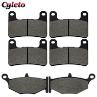 Cyleto Front or Rear Brake Pads for Suzuki GSXR600 GSXR750 GSXR1000 GSXR 600 750 1000 Vstrom DL1000 