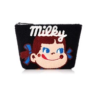 [Pec-Chan] Embroidered Pouch PK-PCH01 Peko-Chan Black