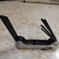 7 pcs torx type Allen key set