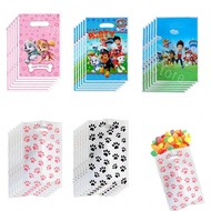 10 Túi quà trang trí tiệc sinh nhật vui vẻ Paw Dogs Patrol Cảm ơn Quà tặng Đóng gói Đồ dùng tiệc Chó