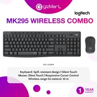 Logitech MK295 Silent Wireless Keyboard & Mouse Combo with Silent Touch Technology