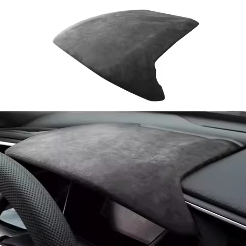 Suede For Honda Civic 10th Gen FK7 FK8 SIFC 2016-2021 Steering Wheel Center Console Dashboard Cover 
