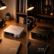 FiiO K11 USB DAC Desktop Headphone Amplifier Balanced Audio Hi-Res Compact DAC Amp Black Silver