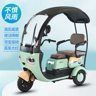 M-8/ New Casual Electric Tricycle with Shed for Adults and Women to Pick up Children Elderly Scooter High-Power Battery