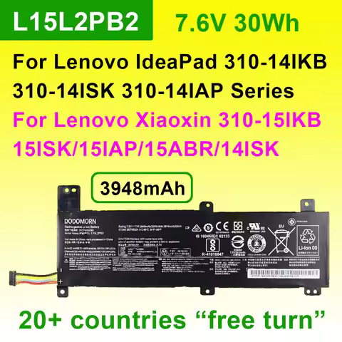 For Lenovo IdeaPad 310-14IKB 310-14ISK 310-14IAP Xiaoxin 310-15IKB 15ABR L15L2PB2 L15M2PB2 L15C2PB2 