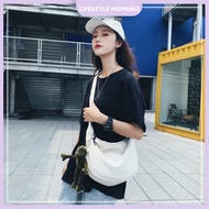 Korean Style Colleague Student Bag Canvas Handbag Outdoor Bag Sling Bag Beg Wanita Beg Perempuan Beg