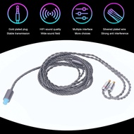 Headphone Replacement Cable A2DC Headphone Replacement Cable 3.9ft Lossless Sound 4 Core Lower Noise 3.5mm 2.5mm 4.4mm Plugs for CKR90 for E50 for CKS1100