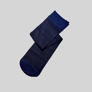 Brooks Brothers Booker Brothers Tất Đầu Gối Siêu Mỏng Cho Nam Mùa Hè Vải Nylon Gợi Cảm Họa Tiết Hình