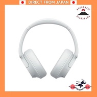 Sony (SONY) Wireless Noise Canceling Headphones WH-CH720N: Noise canceling / Bluetooth compatible / lightweight design weighing approximately 192g / equipped with high-performance microphone / ambient sound input / compatible with 360Reality Audio / White