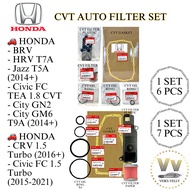 HONDA PENAPIS TRANSMISI AUTO CVT TRANSMISSION FILTER SET (CIVIC FC 1.8 6PCS)(CIVIC FC 1.5 7PCS) CITY