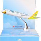 Cebu City, Philippines Pacific Air A320 16 cm airplane model kit children's toy model Birthday gift 