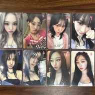 Aab aespa photocard karina giselle winter pc