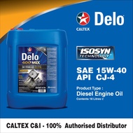 DELO 400 MGX SAE15W-40, CJ4 (18L)  ~FREE HAND TOWEL (15''X30'')~