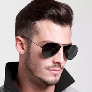 HITAM Aviator Retro Metal Sunglasses Men's/Women's Sunglasses