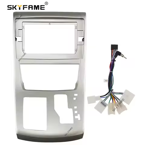 SKYFAME For Toyota Alphard Vellfire Car Frame Fascia Adapter Android Radio Dash Fitting Panel Kit