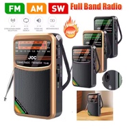 Emergency Pocket Radio FM AM SW Radio Best Reception Battery Operated Radio Type-C Rechargeable with