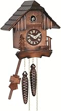 Quartz Cuckoo Clock Black forest house EN 420/1 Q