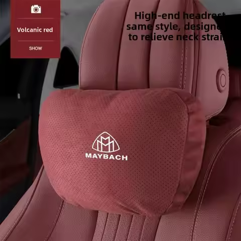 for Mercedes Maybach Headrest, Waist Cushion, New S-Class S480/GLS600 Car Seat, Car Neck Pillow, Pil