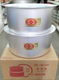 38cm or 40cm Periuk Buaya Merah 1Pcs Original