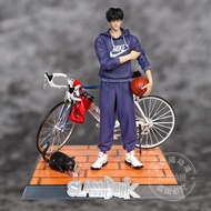 Slam Dunk Series Figure Bicycle Rukawa Kaede Slam Dunk Scene Figure Figure Figure GK Model Ornaments