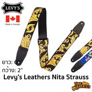 Levy's Leathers Nita Strauss Signature Strap MNSP2-001 Guitar Made in Canada