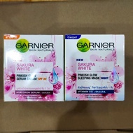T Thailand GARNIER GARNIER GARNIER Rejuvenating Cream Transparent White Cherry Blossom Cream Whiteni