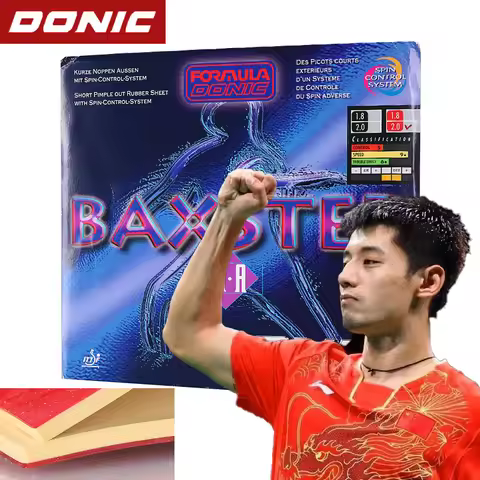 DONIC BAXSTER F1-A Professional Table-tennis Rubber Sheet Pimples Out Loop Fast Break Germany Rug wi