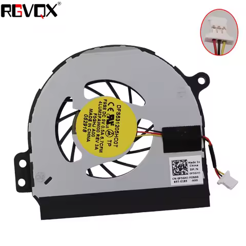 New Laptop Cooling Fan For Dell Inspiron 14R N4010 1464 1564 1764 DFS531205HC0T MF60100V1-Q010-G99 C