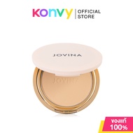 JOVINA COSMETICS Smooth Skin Foundation Powder SPF30 PA+++ 10g โจวีน่า แป้งอัดแข็งผสมรองพื้น #03