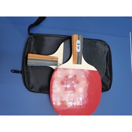 Genuine Table Tennis Table Racket 2-Piece Set Beginner Student Table Tennis Racket Basic Racket Vert