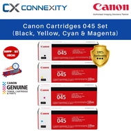[Bundle Set] Canon Toner Cartridges 045 Black Cyan Magenta Yellow Canon 045 Toner Cartridge Set Cano