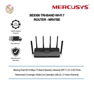 Mercusys BE9300 Tri-Band Wi-Fi 7 Router - MR47BE EasyMesh-Compatible, Easy Setup and Use