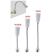 E27 To E27 Lamp Holder Flexible Extension Adapter Socket