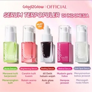 Glad2Glow Serum Series: Peach Retinol, AHA BHA PHA Intensive Peeling, Pomegranate Power Brightening 