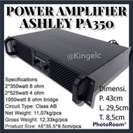 POWER AMPLIFIER ASHLEY GT 350 CLASS AB PLUS BUBBLEWRAP