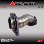 Downpipe Fortuner VNT Toyota Hilux 1KD PNP