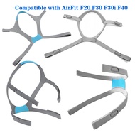 CPAP Headband for AirFit/AirTouch F20 F30 N20 F30i F40 Ventilator Accessories Adjustable Replacement