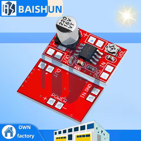 DC 5V-12V Micro Electret Amplifier MIC Condenser Mini Microphone Amplifier Board