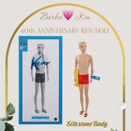Barbie SIGNATURE 60th Anniversary Ken Doll SILKSTONE BODY