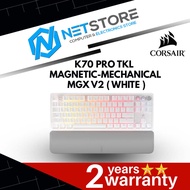CORSAIR K70 PRO TKL MAGNETIC-MECHANICAL, CORSAIR MGX V2, (WHITE) CH-911921G-NA