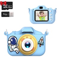 Nioviore Kids Camera for Girls and Boys 2.0 Inch IPS Screen 1080P 40M HD Video Camera KidsDigital Du