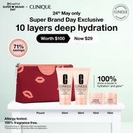 Lazada x Clinique Surprise Box • 10 layers deep hydration