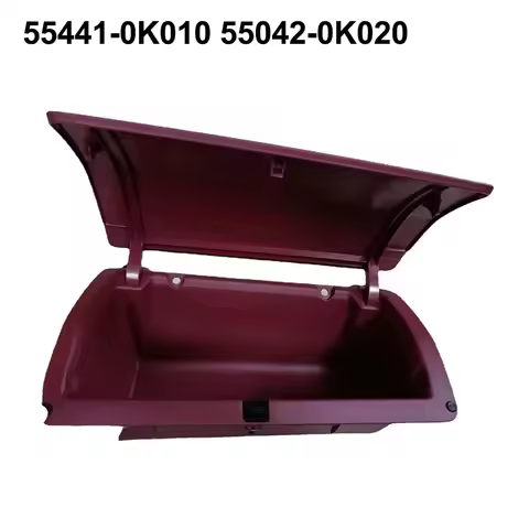 1X Red LHD Dashboard Interior Storage Box For Toyota Hilux Vigo 2002-2014 Number 55441-0K010 55042-0