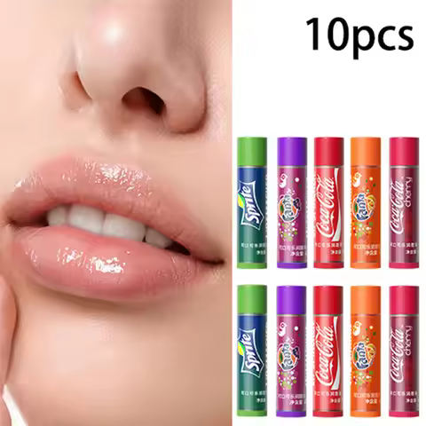 LiP SMACKER x Coca-Cola 6/8/10pcs Lasting Nourishment and Moisture for Men and Women - Daily Care Li
